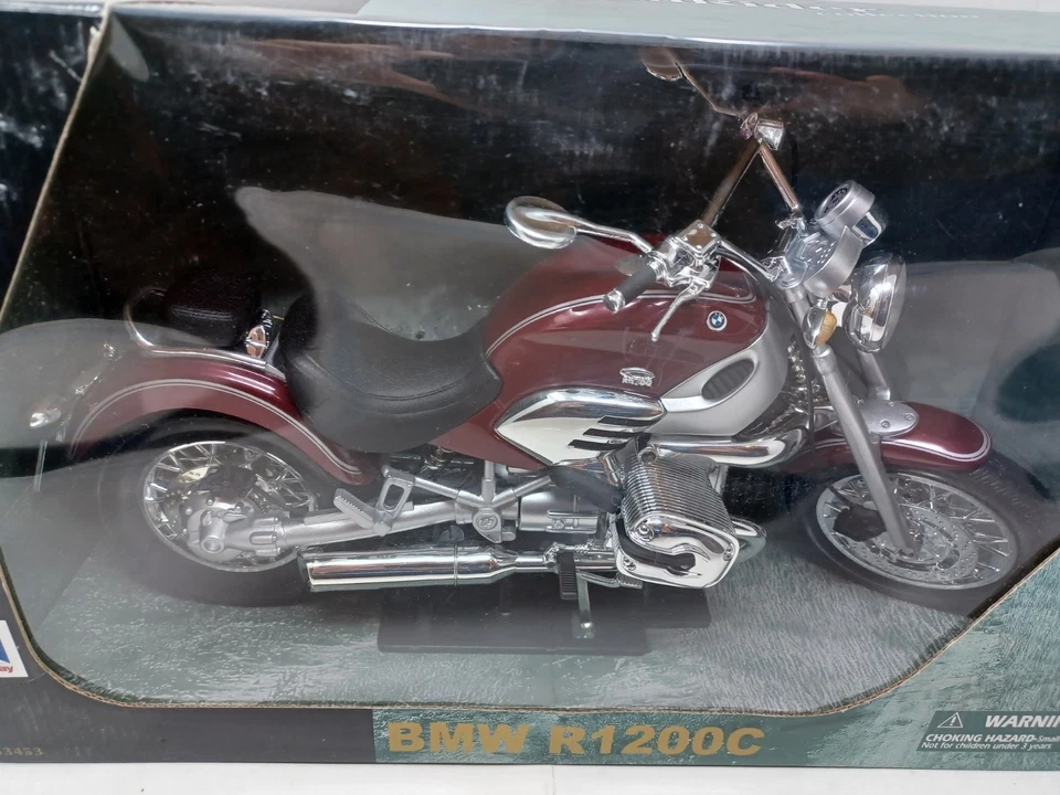 New Ray RoadRider collection BMW R1200C 1:6 DieCast in Red - Image 2 of 3