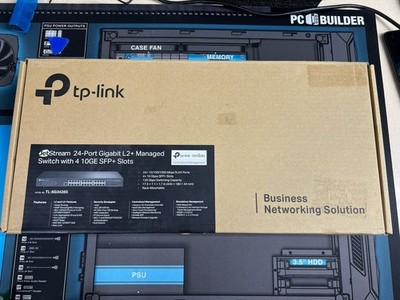 TP-Link TL-SG3428X - JetStream 24-Port Gigabit L2+ Managed Switch with 4 10GE