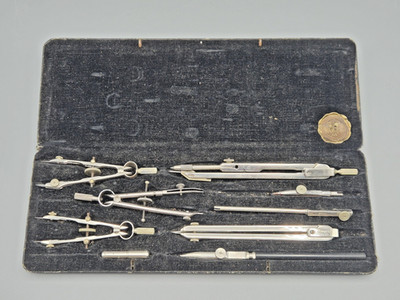 Vintage Temple Instruments Technische Zeichnung Präzisionszeichner Set (AU10)