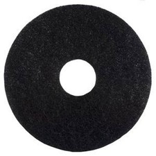 5 x SCHWARZ 17" BODENPFLEGE REINIGUNGSPADS