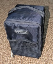 Vintage Case Conductor Series 15 CD Carrying Storage Black Nylon Strap Travel
