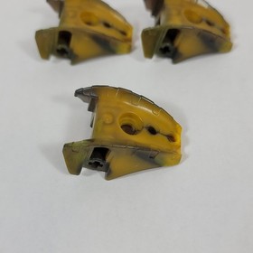 3X LEGO Bionicle Barraki Carapar Thigh Shoulder Cover Part 57557pb01 Lot 8918