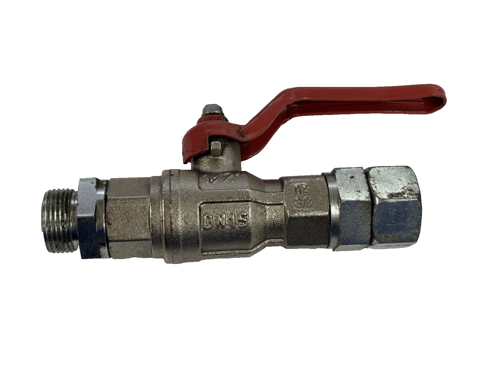 PARKER CW617N PN50 BRASS BALL SHUT OFF VALVE 1/2" DN15