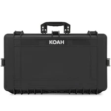 Koah Weatherproof Hard Case with Customizable Foam – 28 x 17 x 7 in