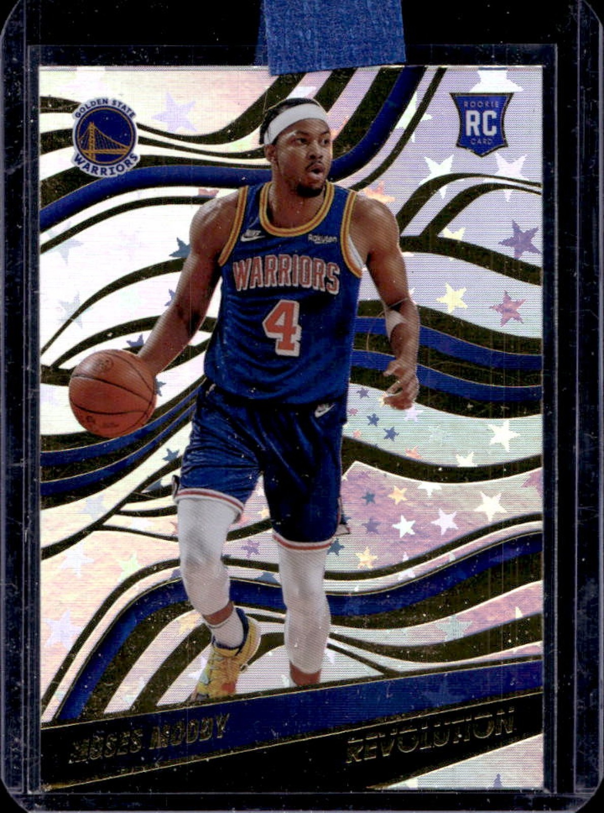 2021-22 Panini Revolution Moses Moody RC Astro Rookie #104 Warriors