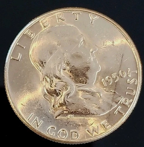 1950 P Franklin Half Dollar ■ GEM/BU ■ #4022