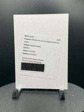 2025-26 Donruss Road to FIFA Signature Series AUTO TRAI HUME RARE REDEMPTION