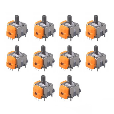 #ad #ad 10pcs Hall Electromagnetic Joystick Joystick Analog for PS5 Dualsense Controller $19.77