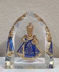Vintage Bohemia Crystal "Infant Jesus of Prague" Paperweight – Excellent Cond. — photo 1