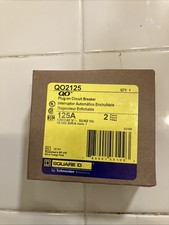 Square D QO2125 125 Amp Circuit Breaker
