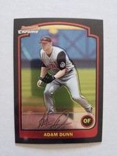 2003 Bowman Chrome Baseball Card #34 Adam Dunn