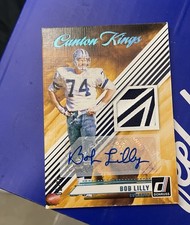 2024 Donruss - Canton Kings Bob Lilly Auto Patch 02/10! SSP! Dallas Cowboys! HOF