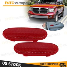 For 02-08 Dodge Ram 1500 2500 3500 2x Front Door Panel Reflector Cover 5179299aa