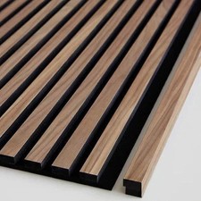 Acoustic Panel End Pieces 270cm Finishing Slats (Pack of 2)