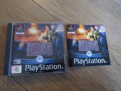 Medal Of Honor Underground - PlayStation 1 Sony Playstation PS1 CIB UK PAL