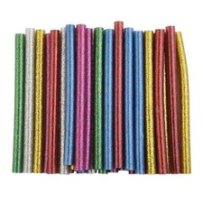 30pcs 7x100mm Glitter Hot Melt Glue for Wood Plastic Paper and Ceramics 0.27 per stick