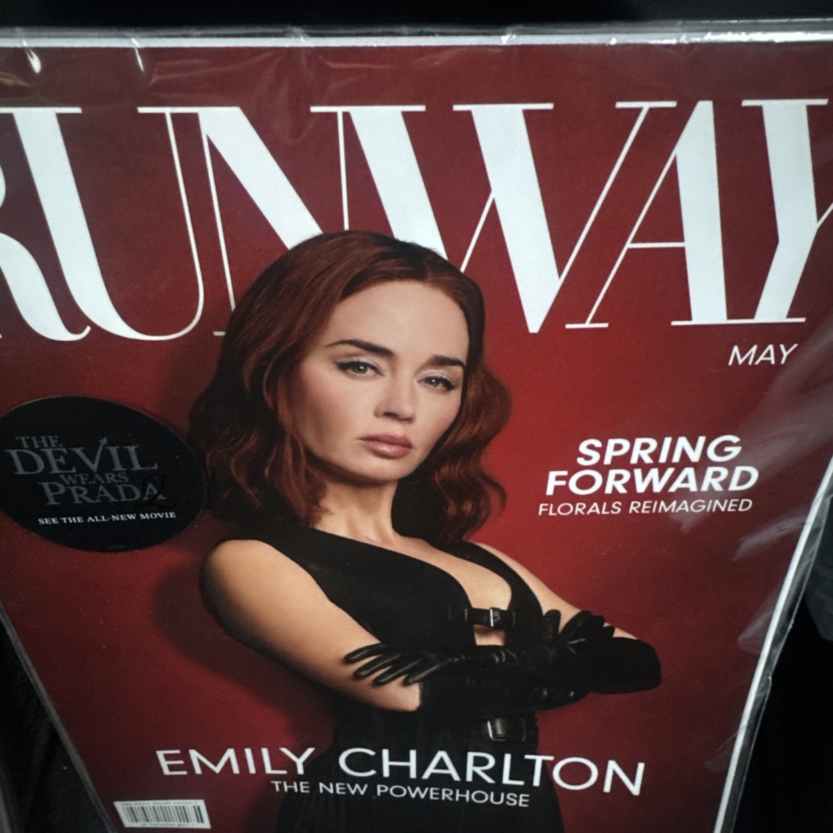 Runway Magazine Emily CharltonCover - The Devil Wears Prada