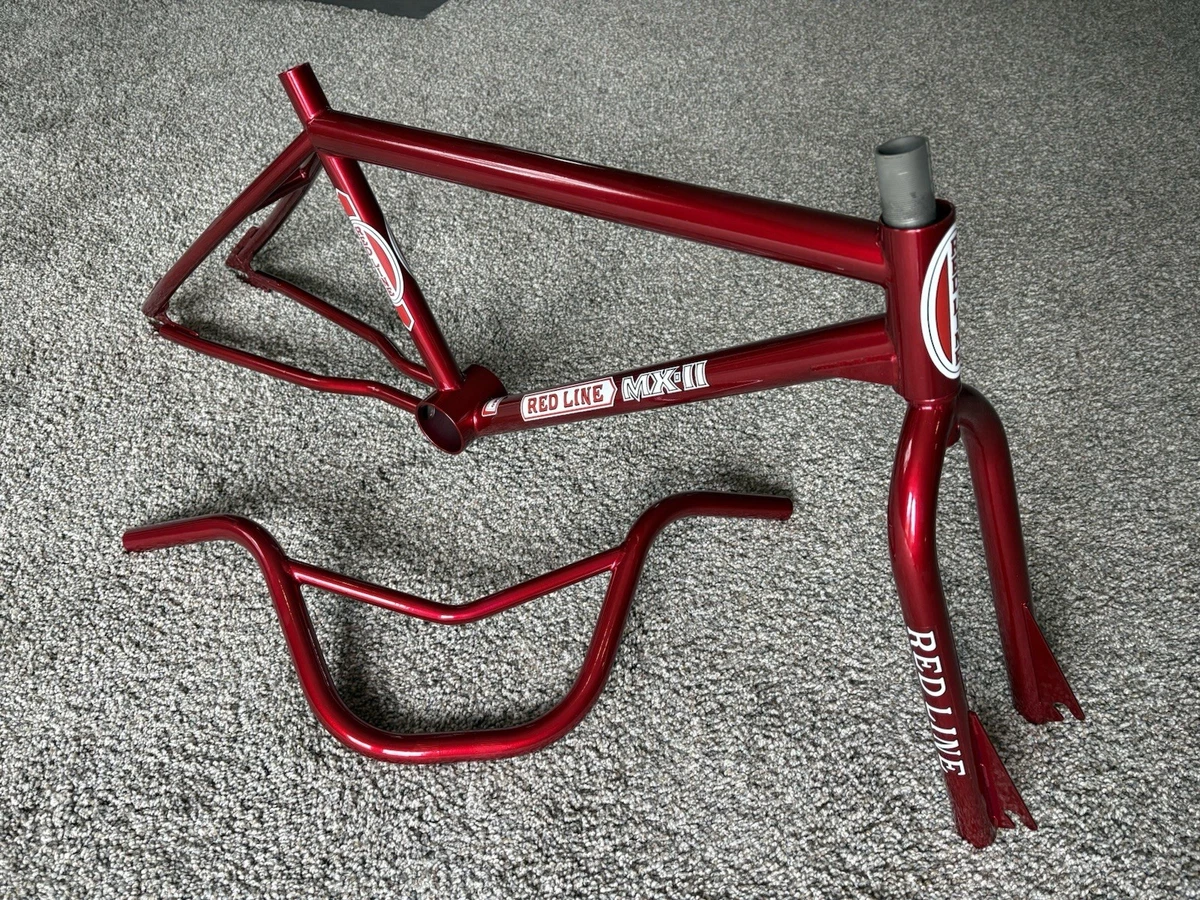 MARUSHIN MTR2 BMXフレーム レッド OLD SCHOOL BMX ORIGINAL 1979 REDLINE MX-II FRAME FORK BARS