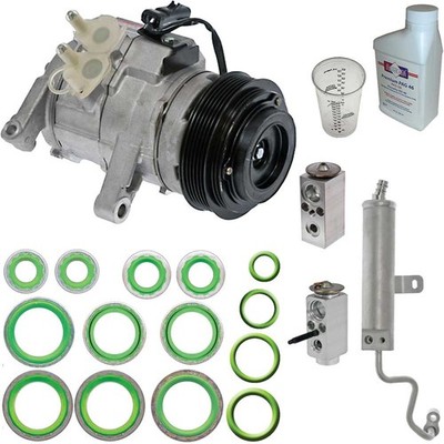 For Jeep Commander 2006 2007 Omega AC Compressor w/ A/C Repair Kit DAC