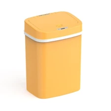 Motion Sensor Automatic Bathroom Trash Can 3 Gallon Plastic Garbage Bin with