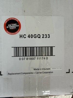 Carrier HC40GQ233 Condenser Fan Motor 1/4
