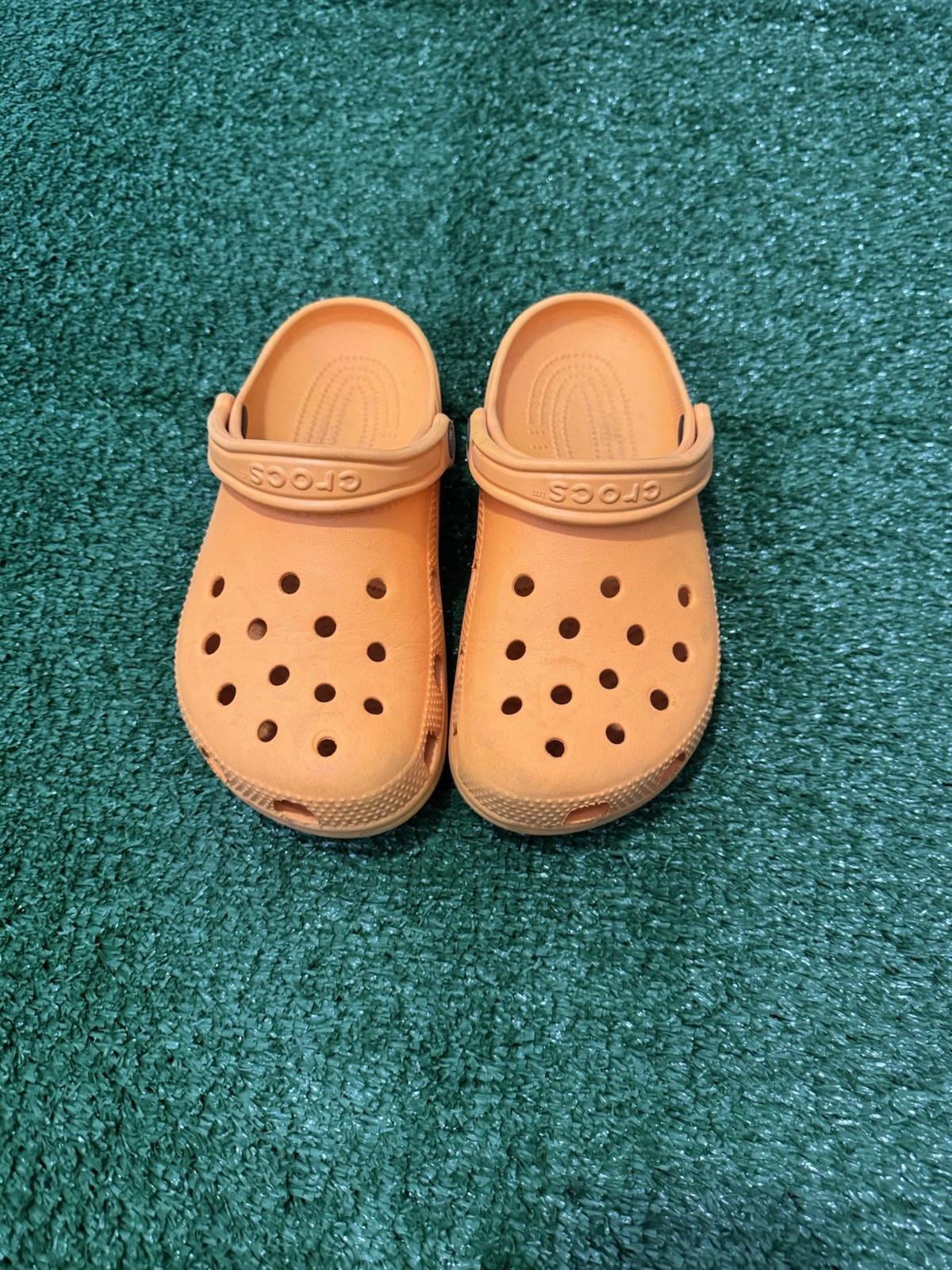Orange Croc Clogs - image 1