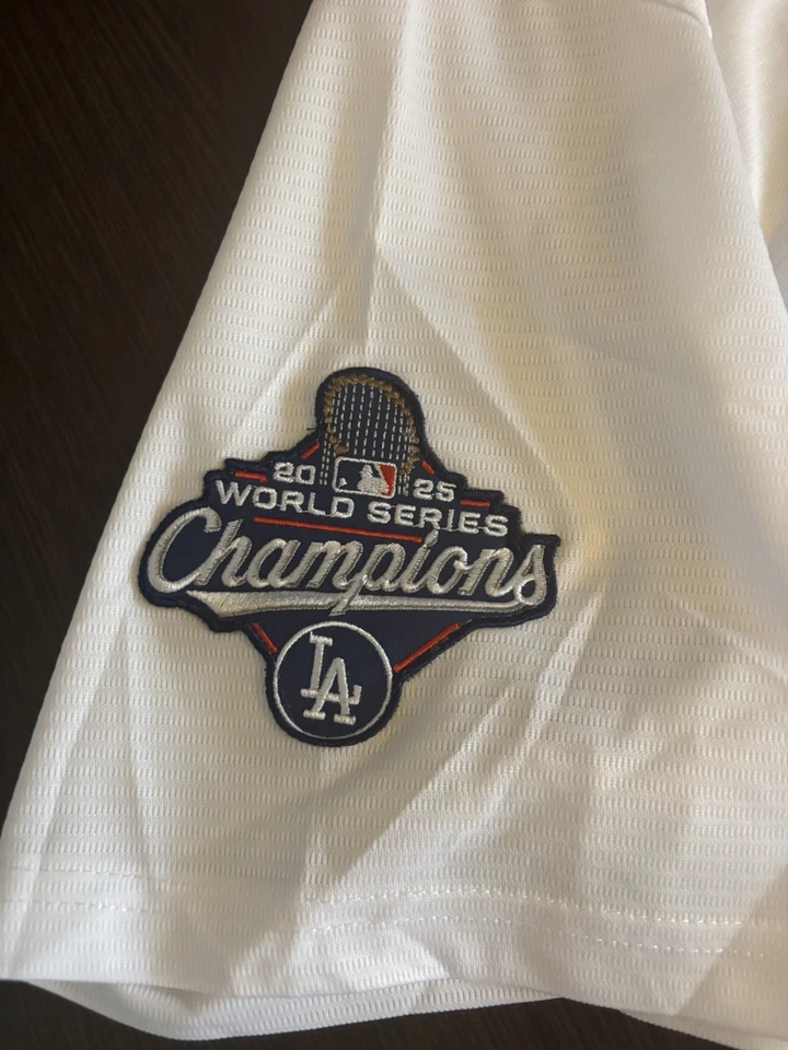 Ohtani/Yamamoto/Kershaw 2025 World Series Los Angeles Dodgers Jerseys! - Image 4 of 4