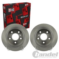 2X Champion Bremsscheiben 258Mm Voll Hinten Passend FüR MERCEDES-BENZ A-KLASSE