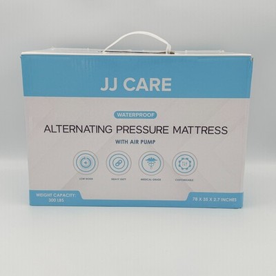 JJ Care Waterproof Alternating Pressure Mattress w/ Air Pump Medical Grade
