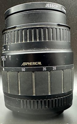 Sigma Aspherical 28-80mm f/3.5-5.6 Macro Objektiv - AF/MF - ungetestet - Vintage