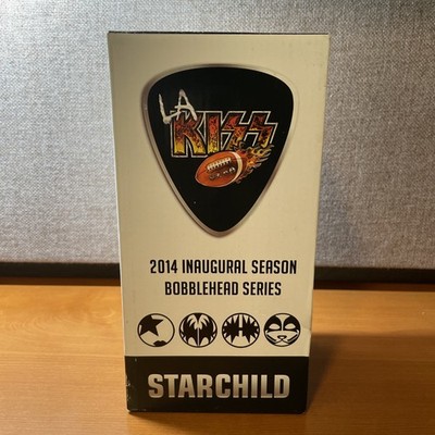 L.A. Kiss Football Paul Stanley The Starchild Bobblehead Bobble Head Rocknro