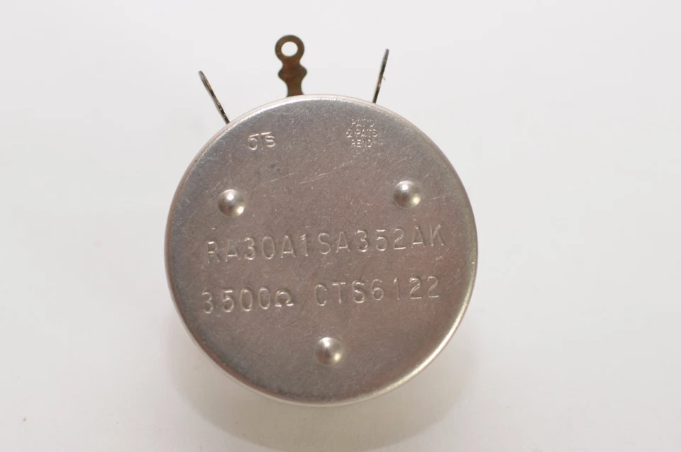 Potentiometer Poti Resistor von CTS Typ 6122, 3500 Ohm, RA30A1SA352AK, NOS - Bild 2 von 3