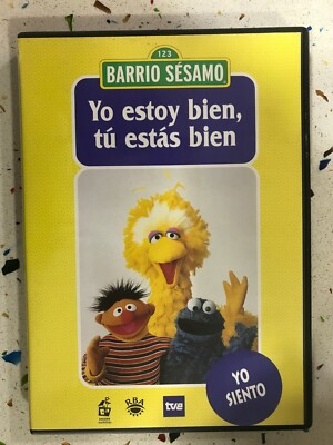 BARRIO SESAMO DVD YO ESTOY BIEN , TU ESTA BIEN TVE YO SIENTO