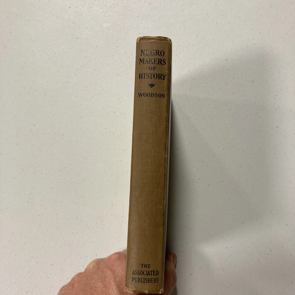 Negro Makers of History by Carter G. Woodson (Hardcover, 1928) Foto 2 de 4