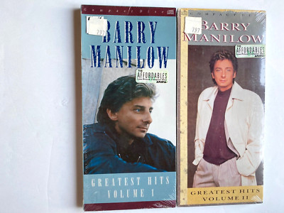 Barry Manilow GREATEST HITS 1+II(Even Now.Tryin'To Get The Feeling Again)LONGBOX