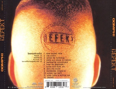 OOMPH! - DEFEKT NEW CD