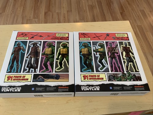 Bst Axn Tmnt Classic Comic Px Action Figure 4pc Box Set 1 & 2 - Picture 2 of 7