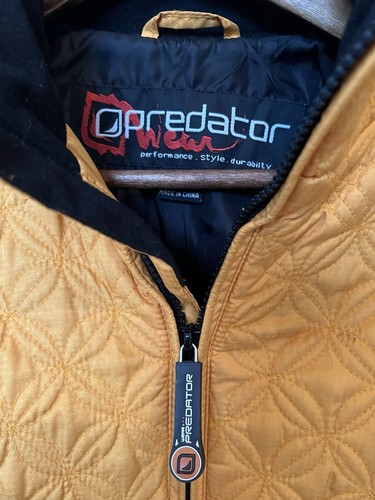 Predator Quilted Lightweight Marigold Jacket Women’s Medium - Picture 2 of 3