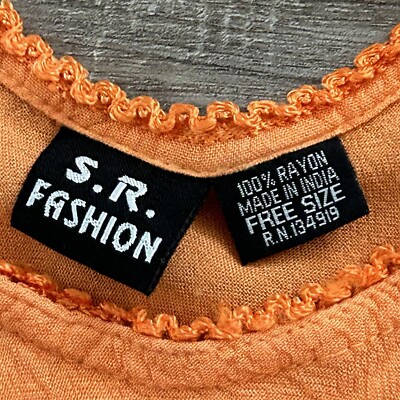 S.R. Fashion Women's Dress One Size may fit S-M Orange Embroidered Tie Dye Boho | eBay S.R. Fashion Women's Dress One Size may fit S-M Orange Embroidered Tie Dye Boho | eBay