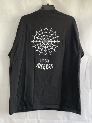 Marvel Ursa Forever TShirt Black Men’s Size L Black Widow Spider Web Crewneck - Picture 6 of 11