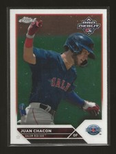 2023 Topps Pro Debut Chrome Juan Chacon Salem Red Sox (#PDC-31)