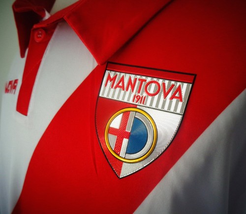 Mantova Givova 2021-2022 Heimtrikot Neu mit Etikett Herren XL Maglia Italien Ovp - Picture 6 of 7