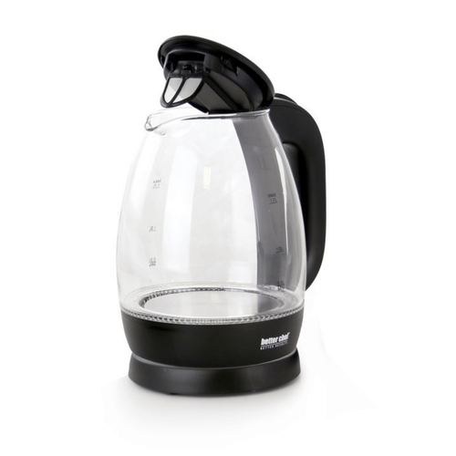 Better Chef 7-Cup Cordless Electric Borosilicate Glass Kettle with LED Light - Picture 3 of 9