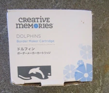 Creative Memories DOLPHINS Border Maker Cartridge Punch BMC 2023 NEW