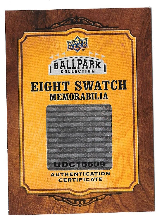 Greinke Johnson Burnett Weaver Etc Swatch Authentic Game Used Memorabilia Card - Image 3 of 4