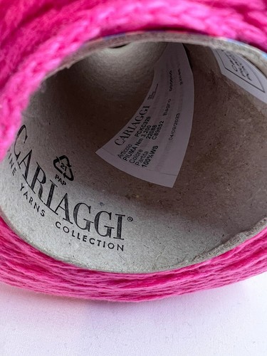 PIUMA Cashmere Yarn 100%.Cariaggi Yarn.Yarn for knitting. Color Pink. Per 100 gr - Picture 2 of 6