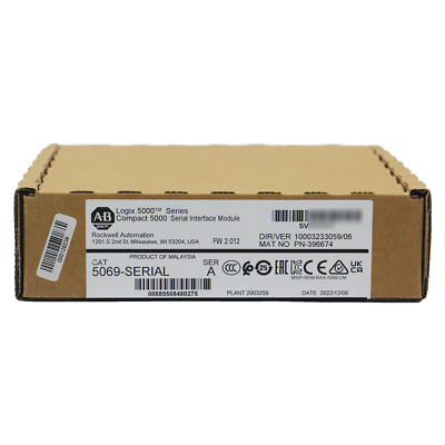NEW Allen-Bradley 5069-SERIAL Compact Logix 5000 Interface Module