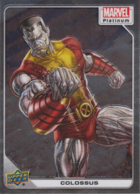 #64 - Colossus (2023 MARVEL PLATINUM Upper Deck) NEAR MINT NM Foil Card, X-MEN
