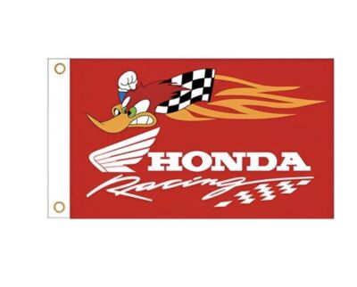 Honda HRC Moto De Course USA Grande Drapeau Bannière Noir 240