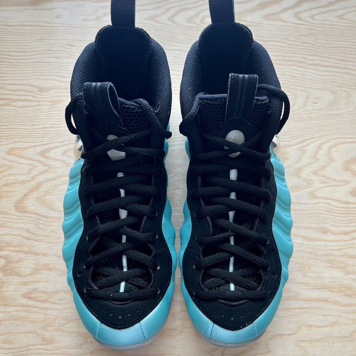 Nike Air Pro Foamposite Pro Athletic Sneakers Men’s size 8 2015 624041 303 Nike Air Foamposite Pro Island Green Athletic Shoes Size 8.5  main image 4